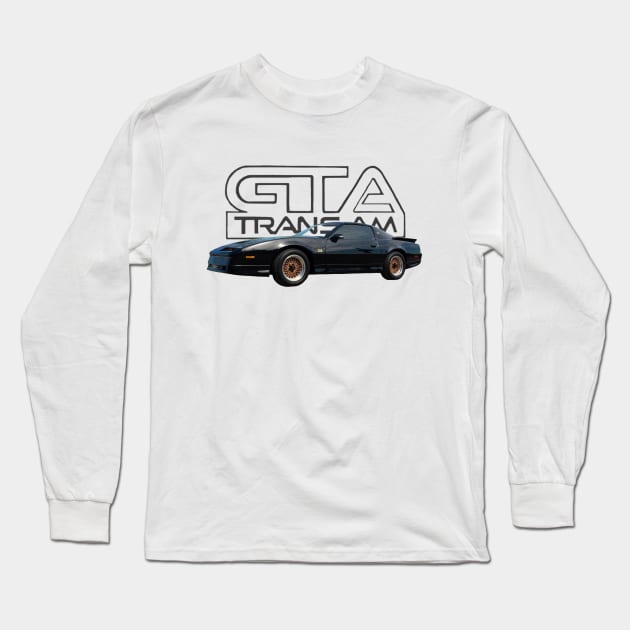 1989 Pontiac Firebird Trans AM GTA Long Sleeve T-Shirt by Permages LLC